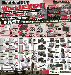 Featured image for (EXPIRED) Harvey Norman Digital Cameras, Furniture & Appliances Offers 25 – 31 Oct 2014