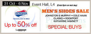 Featured image for (EXPIRED) Isetan Scotts Men’s Shoes Sale 31 Oct – 6 Nov 2014