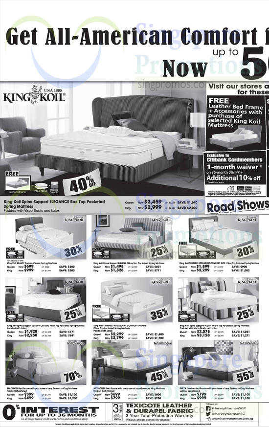 King Koil Mattresses