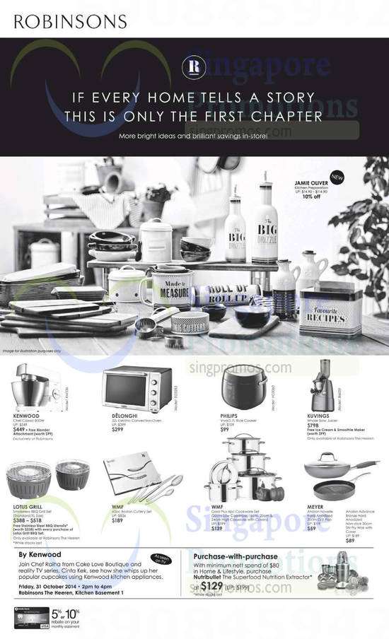 Robinsons Kitchenware 31 Oct 2014