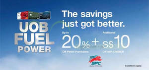 Featured image for (EXPIRED) SPC Petrol Stations Up To 10% OFF For UOB Cardmembers 13 Oct – 31 Dec 2014