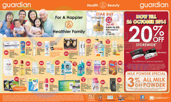 Star Buy, Passion Card Members 20 Percent Off, Eucerin, Bio Essence, Sebamed, Clinicians, One Touch, Scholl