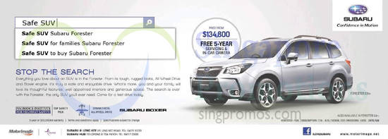 Subaru Forester 25 Oct 2014