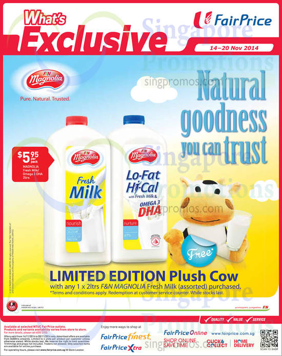 14 Nov Marigold Free Plush Cow