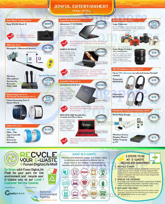 26 Nov Joyful Entertainment, Tenant Offers, E-Waste Recycle