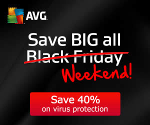 Featured image for (EXPIRED) AVG 40% Off Black Friday Promotion 28 – 30 Nov 2014