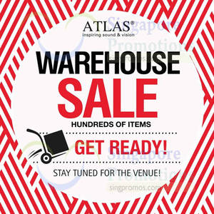 Featured image for Atlas Audio/Visual Warehouse Sale 8 – 9 Nov 2014