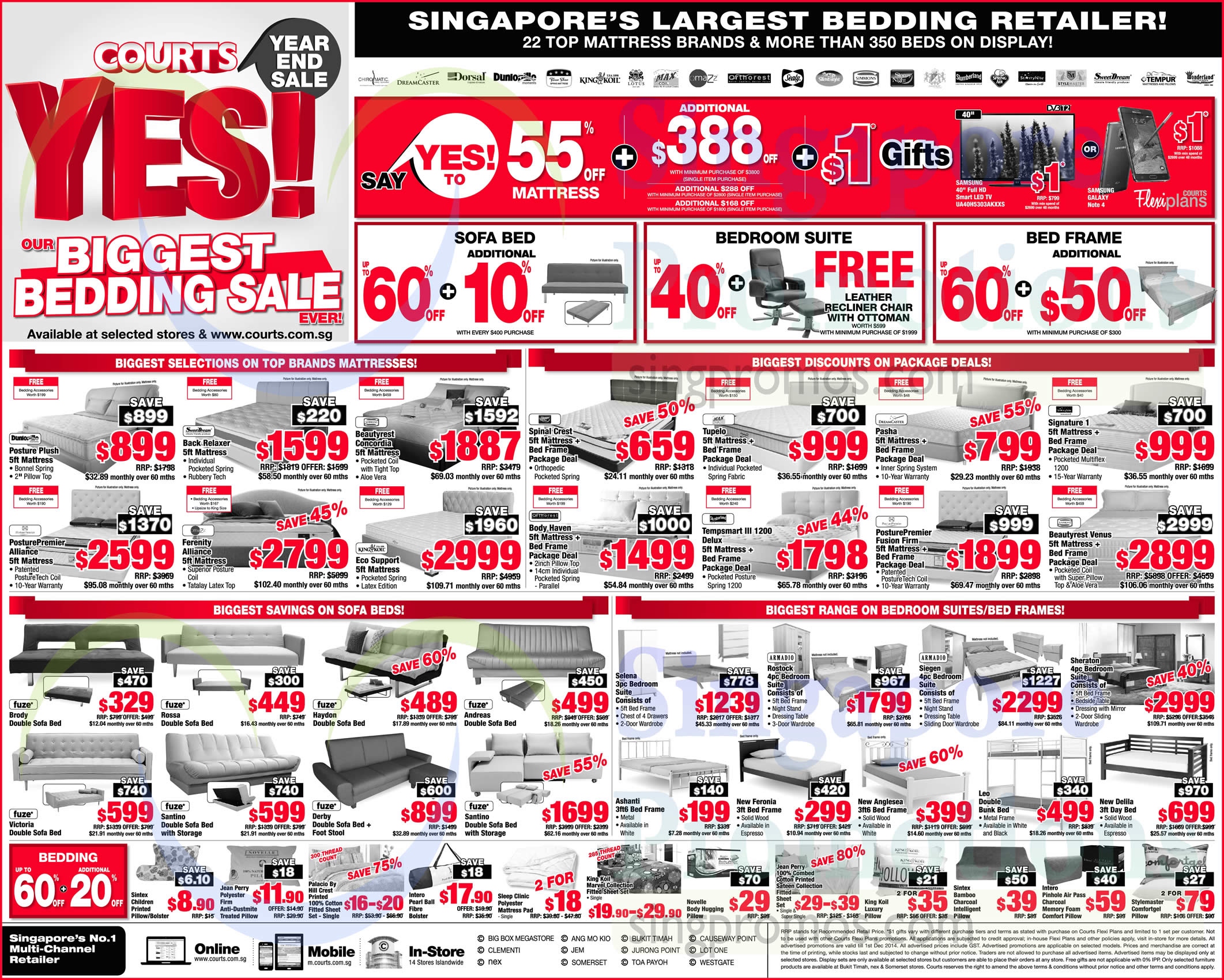 deals on beds and mattresses