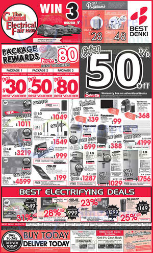 Featured image for (EXPIRED) Best Denki TV, Appliances & Other Electronics Offers 14 – 17 Nov 2014