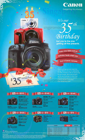 Featured image for (EXPIRED) Canon Digital Camera Promotions 15 Oct – 30 Nov 2014