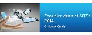 Featured image for (EXPIRED) Citibank Cards SITEX 2014 Promotions @ Singapore Expo 27 – 30 Nov 2014