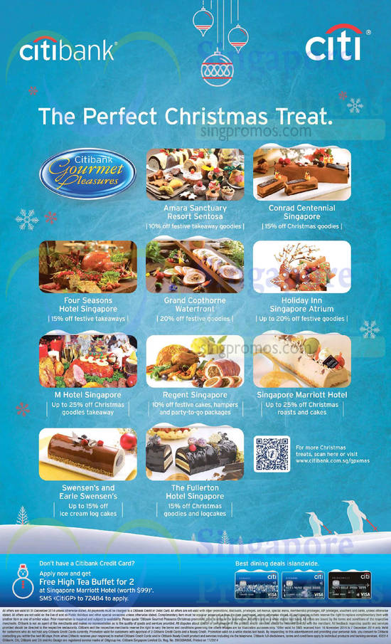 Citibank Gourmet Pleasures 16 Nov 2014