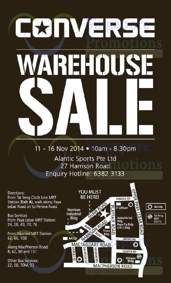 Tai seng converse warehouse sale