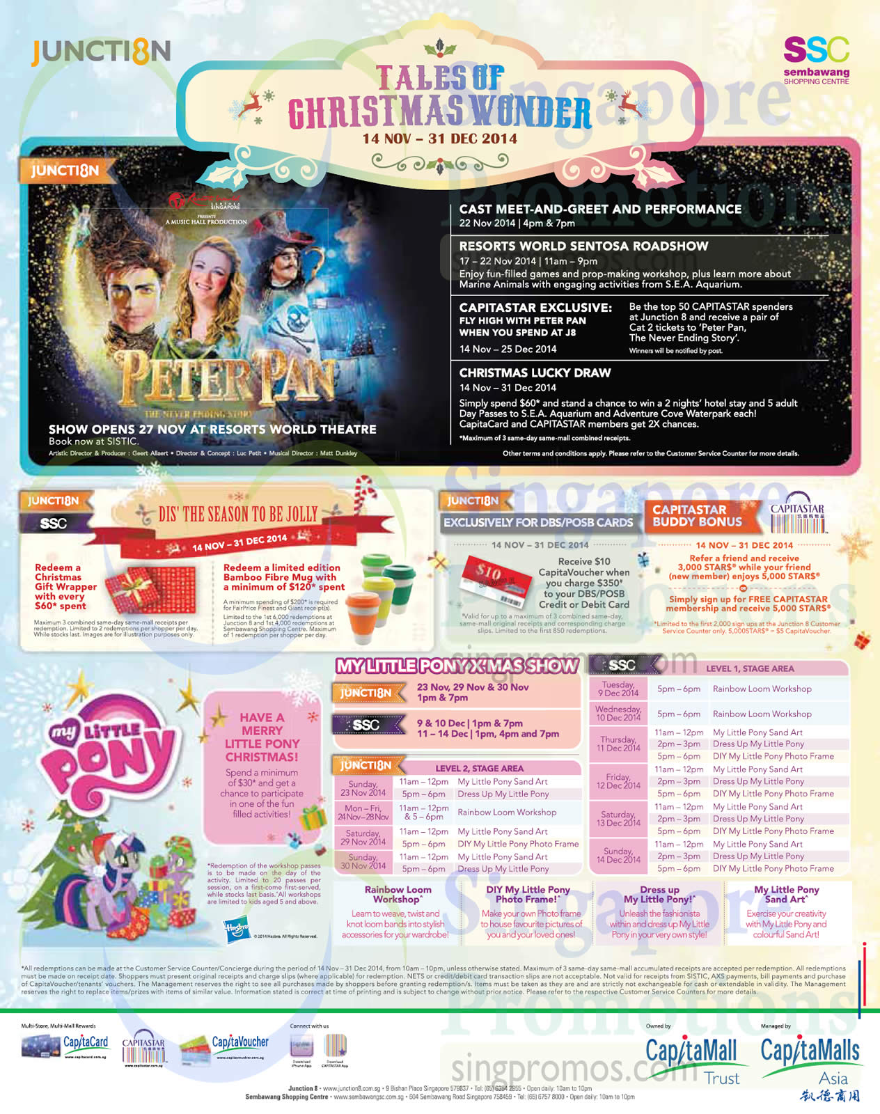 Featured image for Junction 8 & Sembawang Shopping Centre Christmas Promotions & Activities 14 Nov - 31 Dec 2014