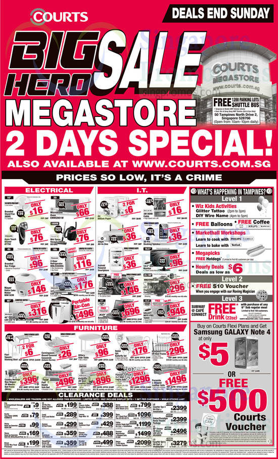 Megastore (Till Sunday) Kitchen Appliances, Vacuum Cleaners, Beds, Sofas, Ion Generators, Philips, Rowenta, Panasonic, Mayer Dolce, Samsung, LG, Illy, Kuche, Sharp, HP