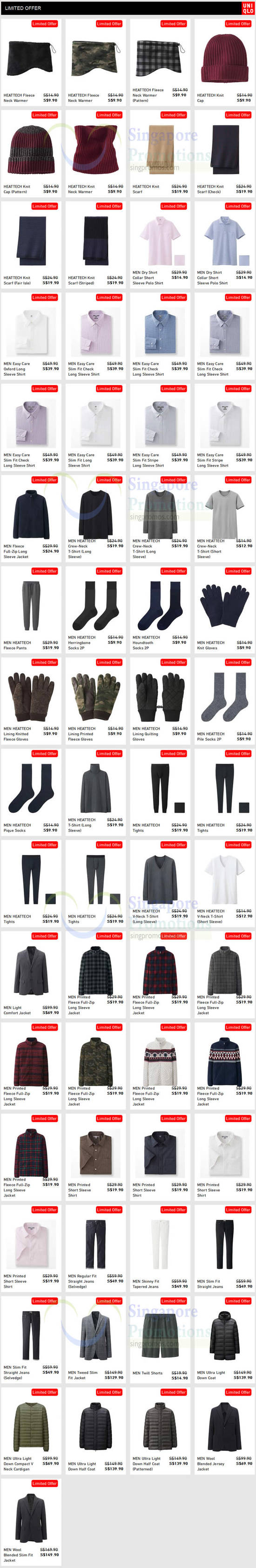 Men Limited Offers (Estimated End 13 Nov)