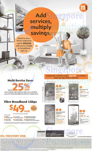 Featured image for (EXPIRED) M1 Smartphones, Tablets & Home/Mobile Broadband Offers 8 – 14 Nov 2014
