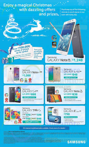 Featured image for Samsung Smartphones & Tablets No Contract Offers 22 Nov 2014