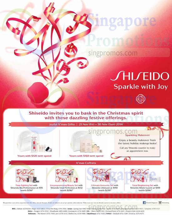 Shiseido 21 Nov 2014