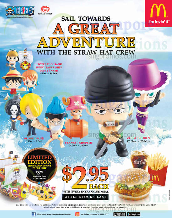 Straw Hat Crew Usopp, Luffy, Nami, Brook, Sanji, Franky, Chopper, Zoro, Robin