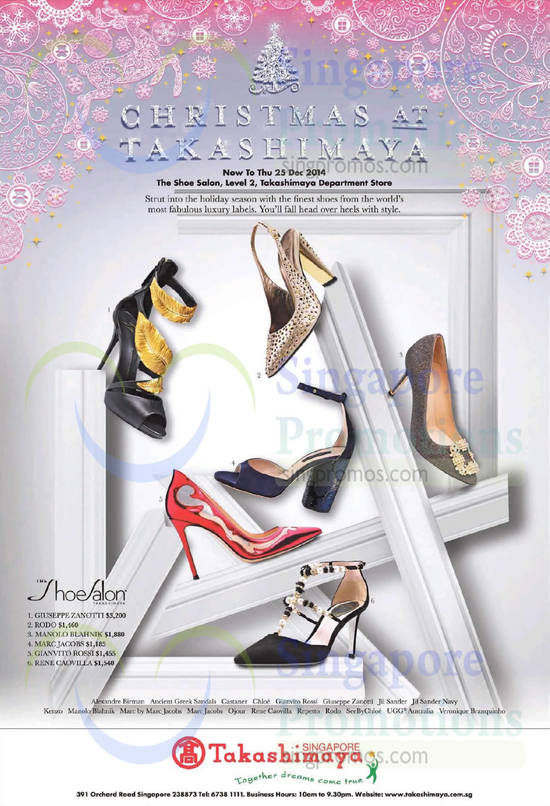 Takashimaya ShoeSalon 21 Nov 2014