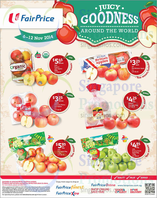 (Until 12 Oct) Apple Varieties