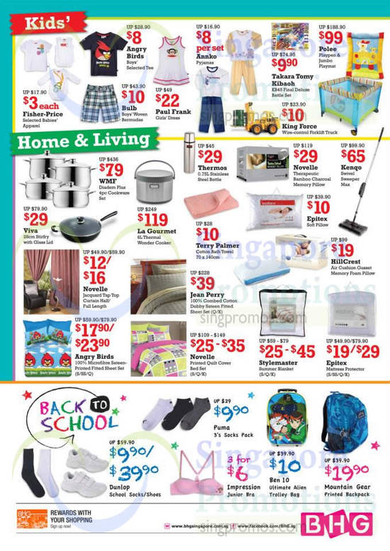 17 Dec Kids, Home n Living, Back to School Offers