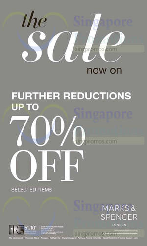 Featured image for (EXPIRED) Marks & Spencer SALE (Final Reductions!) 18 Dec 2014
