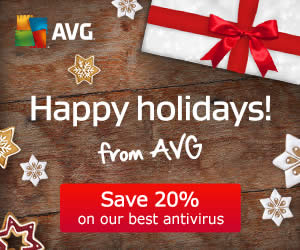 Featured image for (EXPIRED) AVG 20% OFF Security Software 22 Dec 2014 – 4 Jan 2015