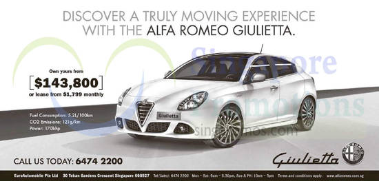 Alfa Romeo Giulietta 6 Dec 2014