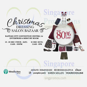 Featured image for (EXPIRED) Wing Tai Christmas Dressing Salon Bazaar 18 – 21 Dec 2014