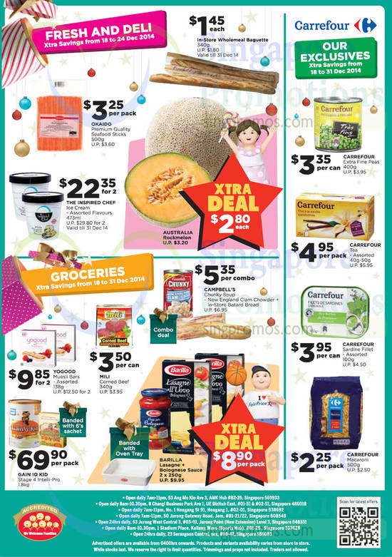 Fresh and Deli, Groceries, Carrefour Exclusives, Milk Powders, The Inspired Chef, Yogood, Abbott, Barilla, Campbells