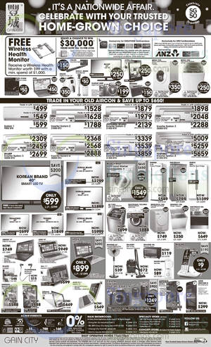 Featured image for Gain City Electronics, TVs, Washers, Digital Cameras & Other Offers 20 Dec 2014