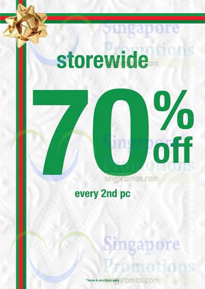 Featured image for Giordano Storewide 70% Off 2nd Piece 9 Dec 2014