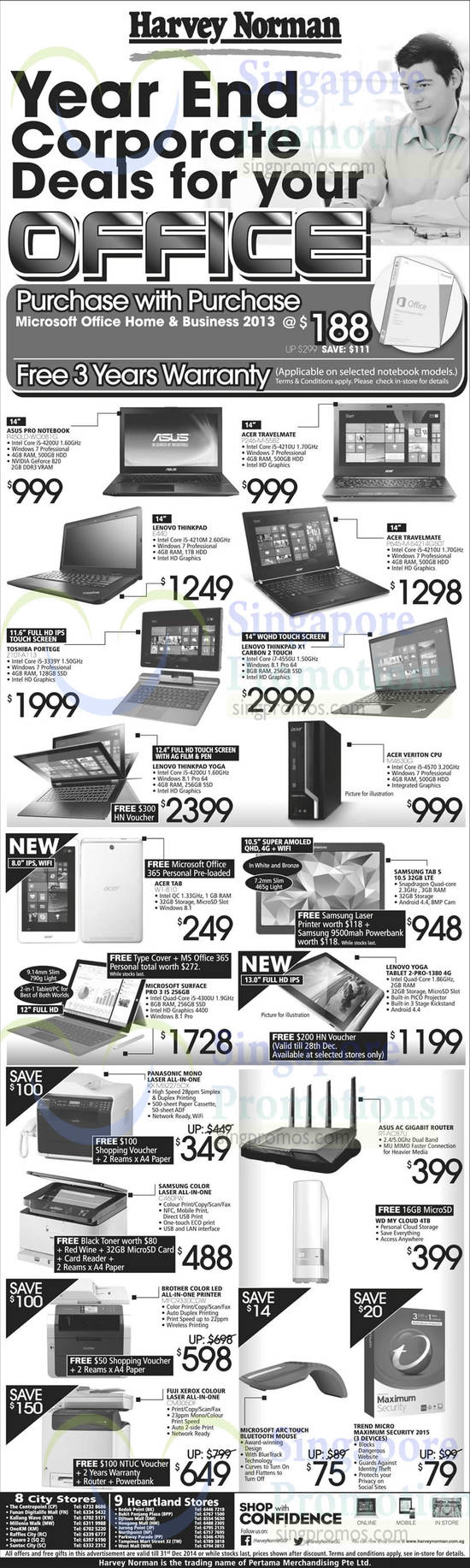 Harvey Norman 24 Dec 2014