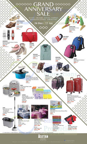 Featured image for (EXPIRED) Isetan Post Christmas Boxing Day Sale 26 Dec 2014 – 15 Jan 2015