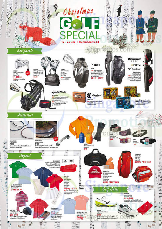 Isetan Golf Special 8 Dec 2014