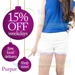 Featured image for (EXPIRED) Purpur 15% Off Promo 1 – 5 Dec 2014
