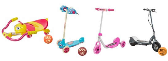 razor a3 scooter pink