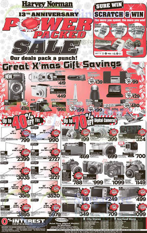 Featured image for (EXPIRED) Harvey Norman Electronics, IT, Appliances & Other Offers 6 – 12 Dec 2014