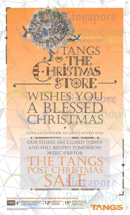 Tangs 25 Dec 2014