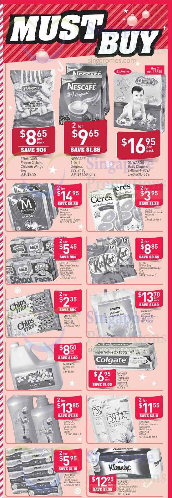 (Till 17 Dec) Must Buy Products Magnum, Ceres, KitKat, Kleenex, Essence