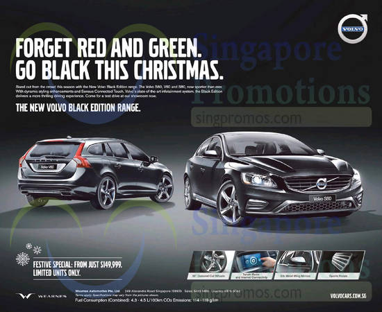 Volvo Black Edition Range 25 Dec 2014