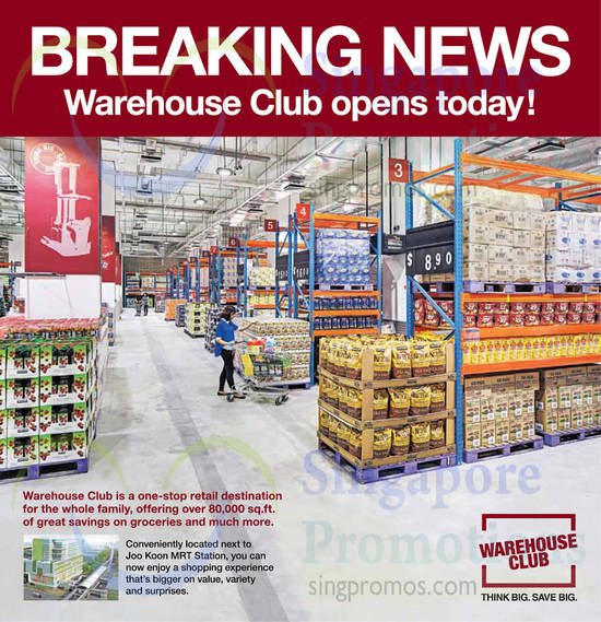 Warehouse Club Opening