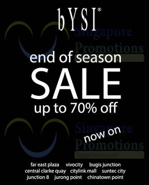 Featured image for (EXPIRED) bYSI End of Season Sale 18 Dec 2014