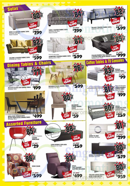 10 Jan Furniture, Sofas, Dining Tables, Dining Chair, Armchair, Sofa Bed, Recliner, Sideboard, TV Unit, Coffee Tables, TV Consoles