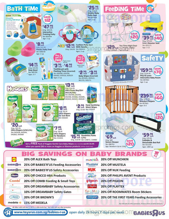 Baby Bath Products, Baby Feeding Products, Diapers, Playpens, High Chair, The First Years, Huggies, Graco