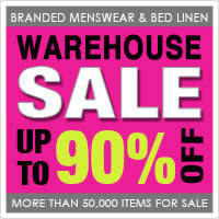 Featured image for Biztex John Curtis Menswear & Hallmark Bedlinen Warehouse Sale 30 Jan - 8 Feb 2015