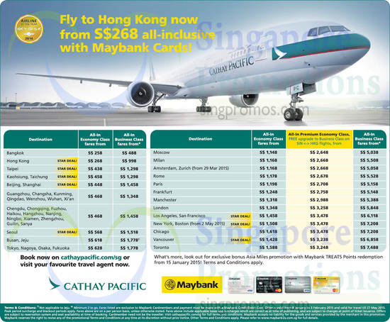 Cathay Pacific 8 Jan 2015