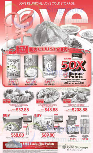 Featured image for Cold Storage Abalone Offers 29 Jan – 1 Feb 2015